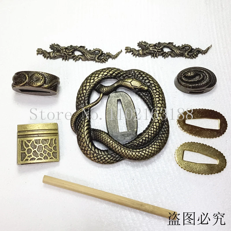 

Набор защитных фитингов для меча из металла