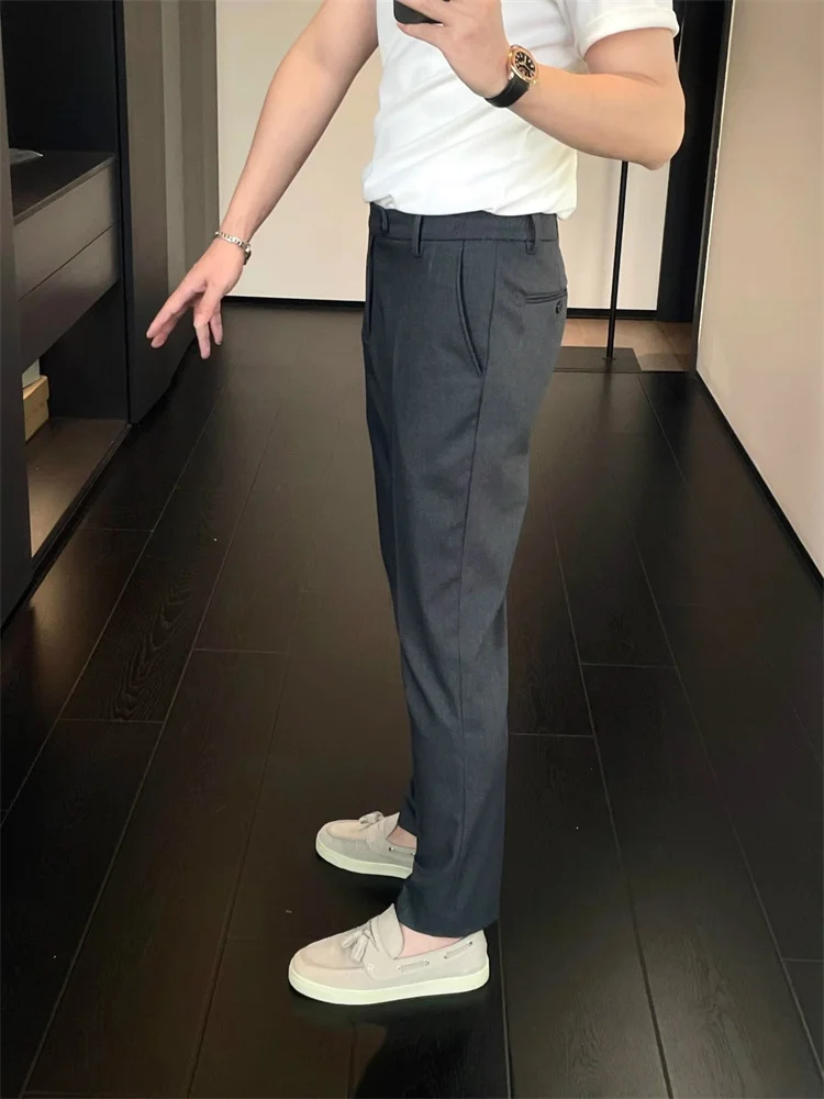 Высококачественные мужские брюки весна и осень 2024 новые деловые