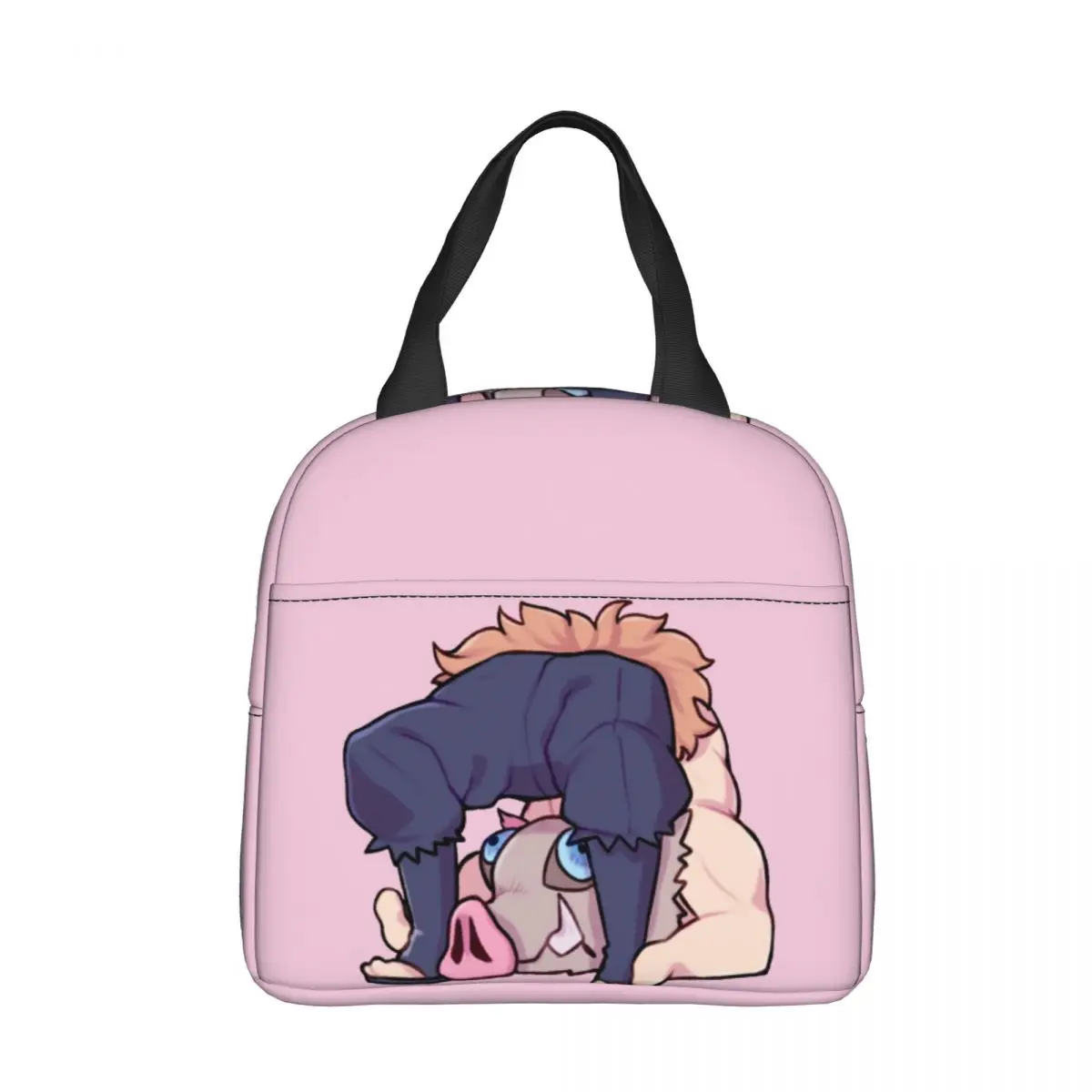 

Изолированная сумка для ланча Inosuke, Термосумка, ланч-контейнер, Портативный Ланч-бокс с рассеивателем демонов для девочек и мальчиков, для работы и путешествий