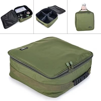 multifunctional fishing bag oxford cloth square fishing wheel line lures case cover fishing accessories bag