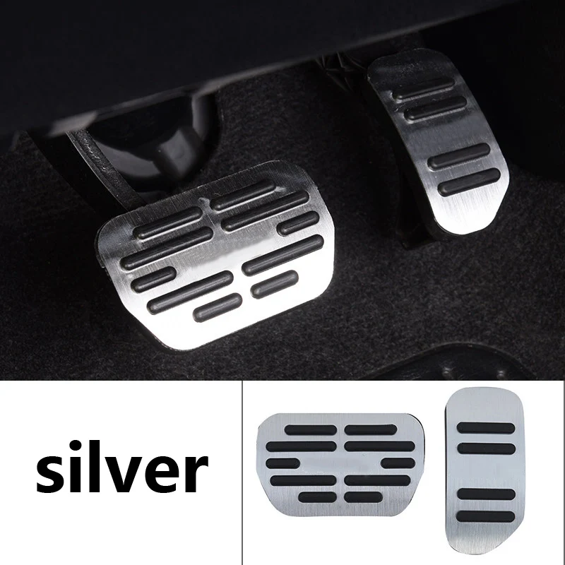 

Для Toyota RAV4 XA40 RAV 4 2013-2015 2016 2017 2018 автомобильная педаль акселератора и тормоза из алюминиевого сплава, нескользящая накладка