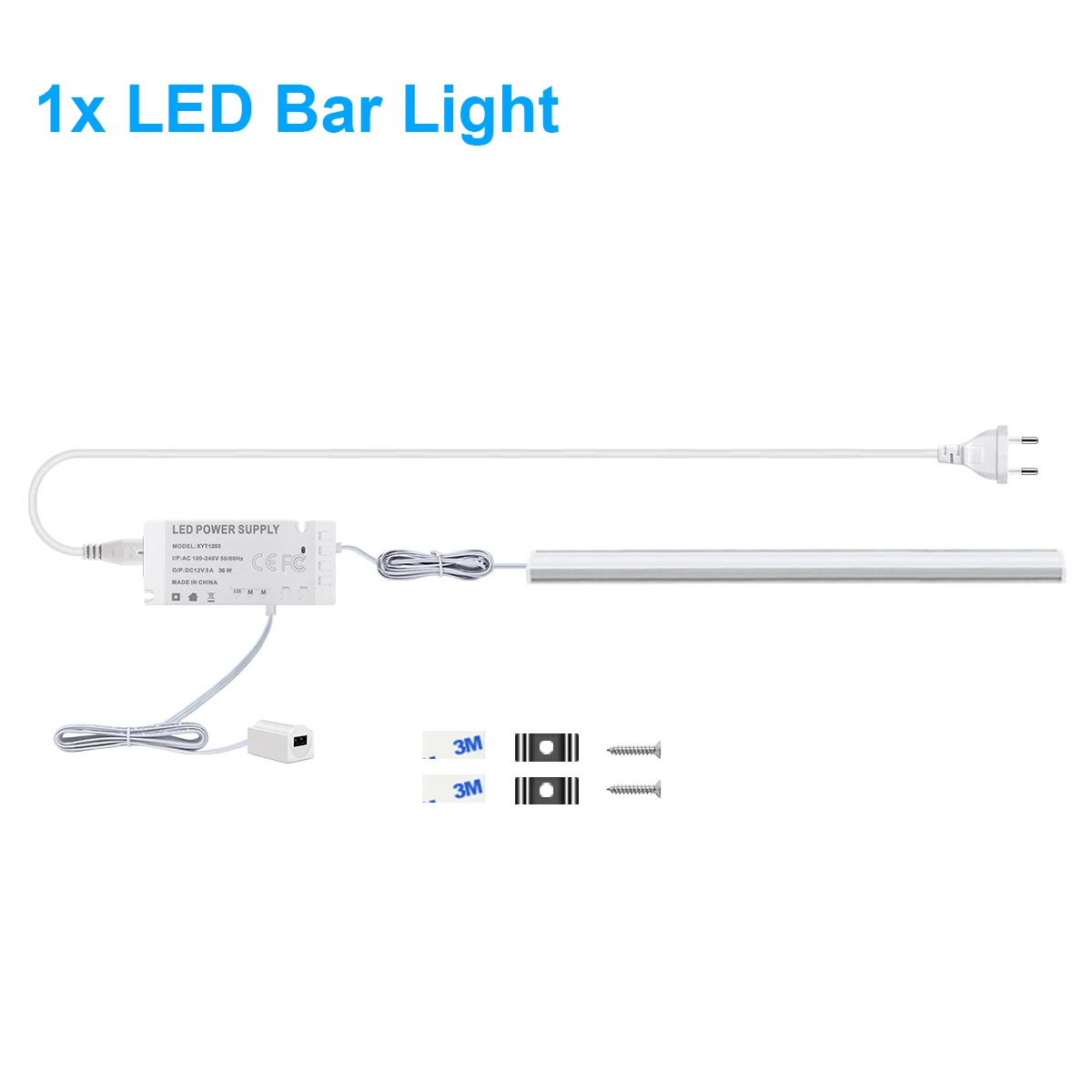 

Lcamaw Подсветка под шкаф датчик движения 30/40/50 см белый/теплый белый