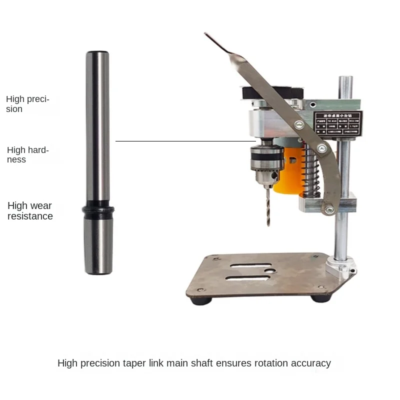 Новый 180W Mini Bench Bohrer Stand Chuck 0.6-6Mm Micro Bohren Maschine Elektrische Haushalts Diy Loch Puncher