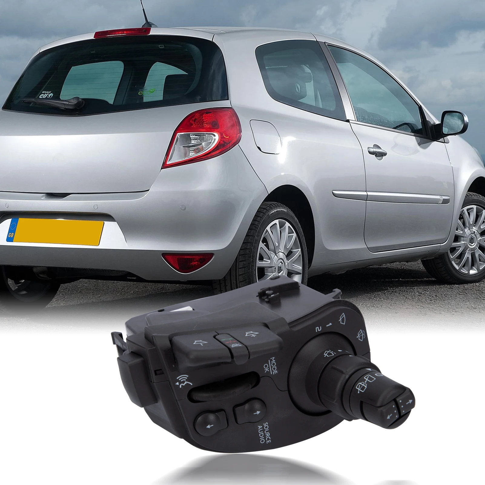 1 пара Световой индикатор для фар переключатель стеблей 7701057088 8201590638 7701057090 Renault