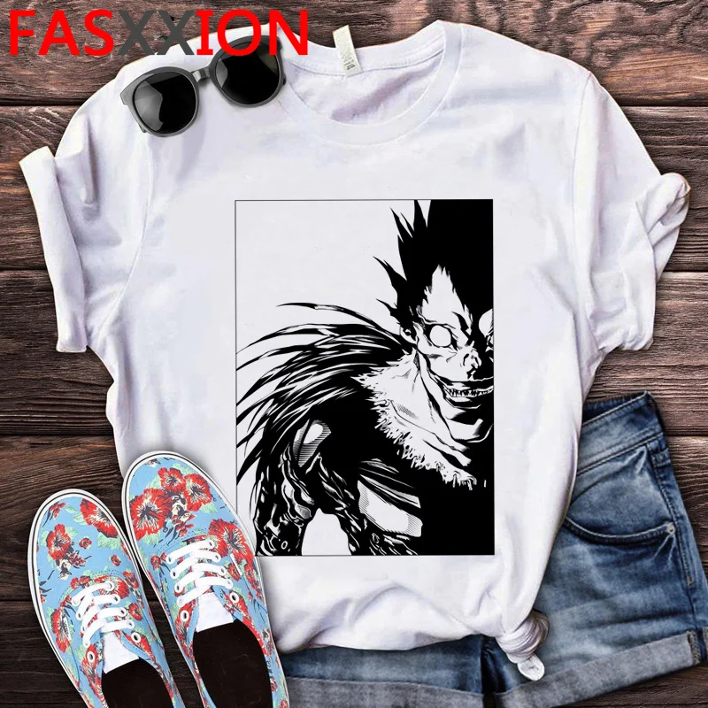 

Футболка женская с рисунком из аниме «Death Note»