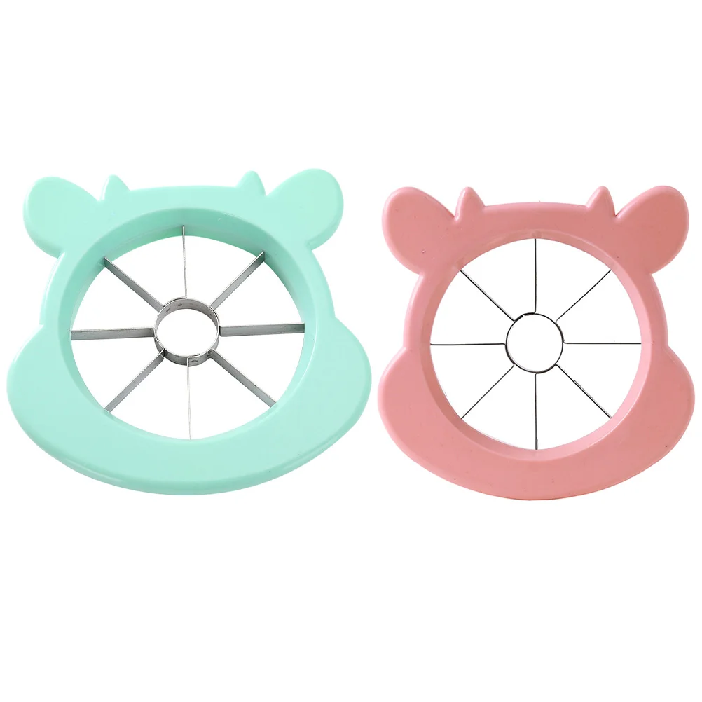 

2 Pcs Apple Fruit Peeler Avocado Slicer Banana Splitter Divider Stainless Steel Wedger Banana Vegetable cutter