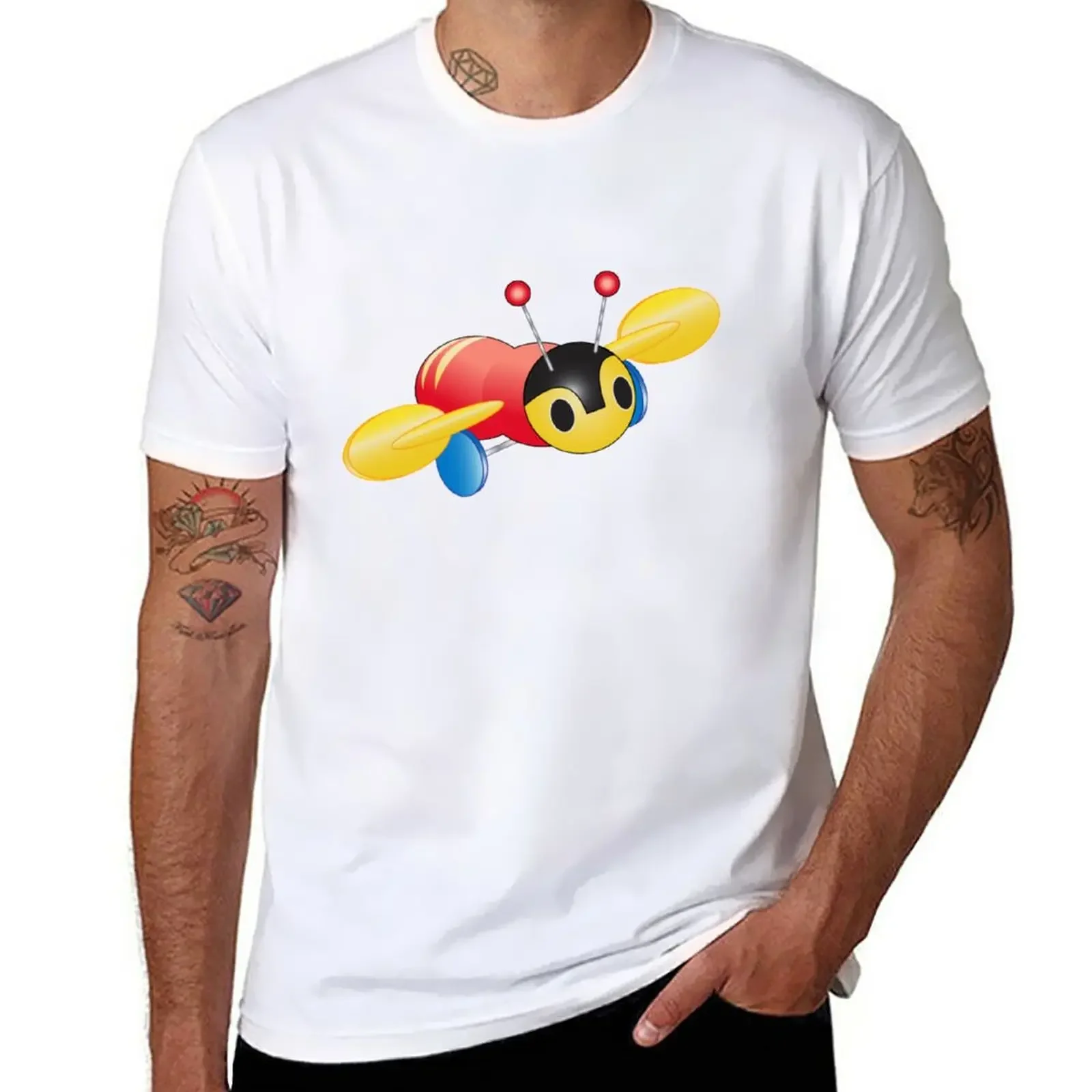 Новая Зеландия футболка Kiwi Buzzy Bee с животным принтом для мальчиков эстетичная