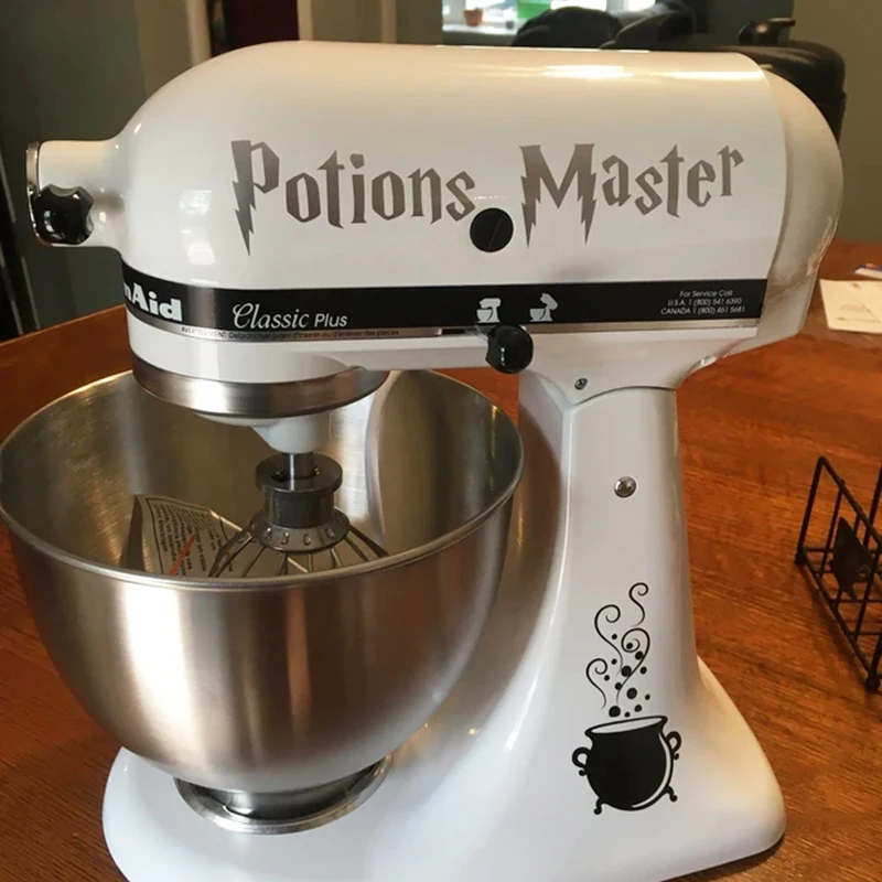 Виниловая наклейка Potions Master Wizard для украшения кухни смешная с цитатами кухонная