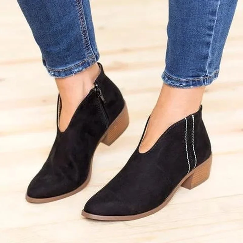 

Leopard Print Shoes for Women Sexy Pointed Toe High Heel Ankle Boots Party Shoes Large Size Woman Boots Fashion Ladies Shoes