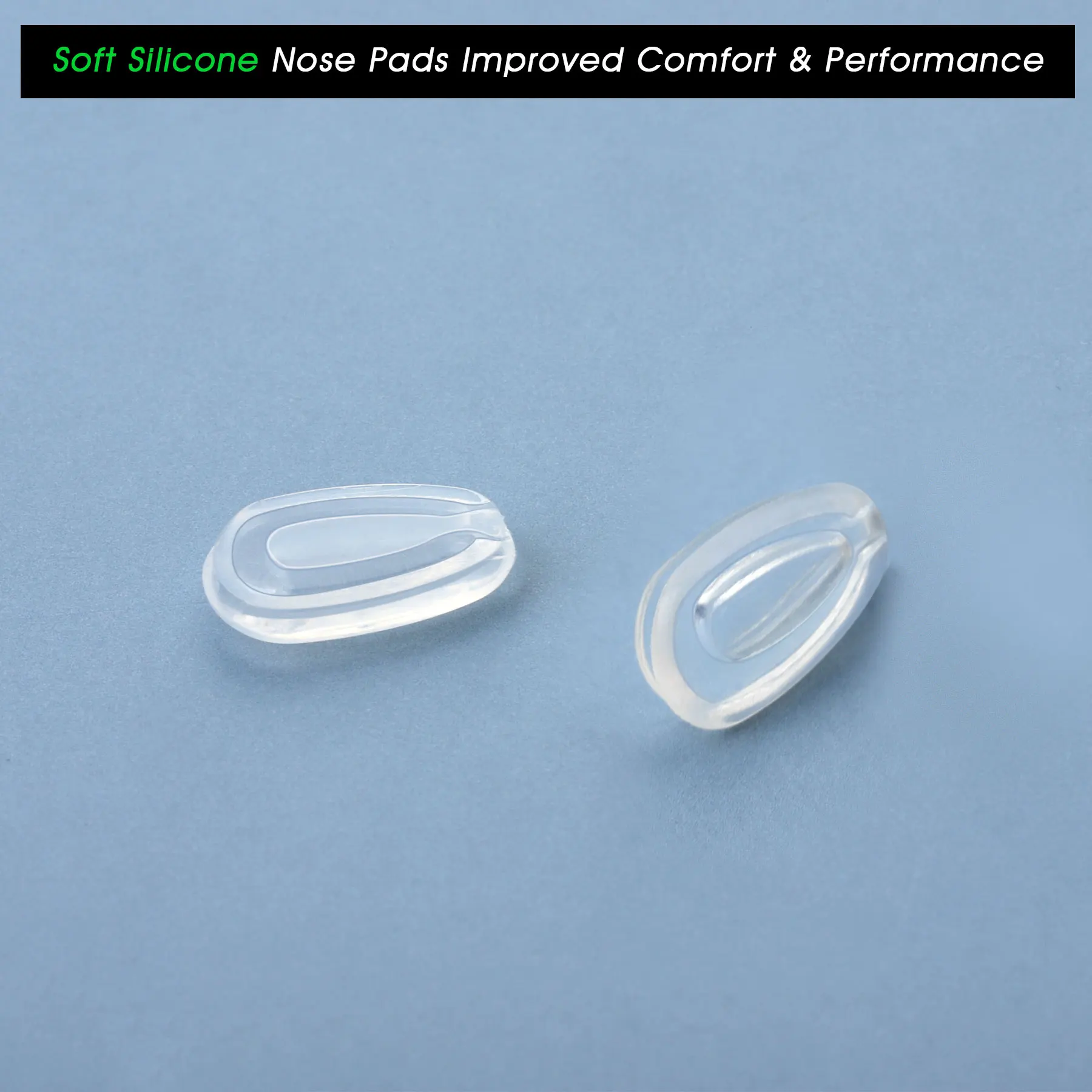 Замена резиновых носовых подушечек OOWLIT для солнцезащитных очков Oakley Carbon Blade