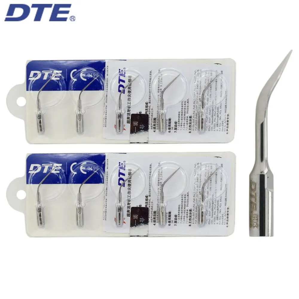 10PCS Woodpecker DTE Dental Ultrasonic Scaler Tip GD3 Scaling Satelec ACTEON