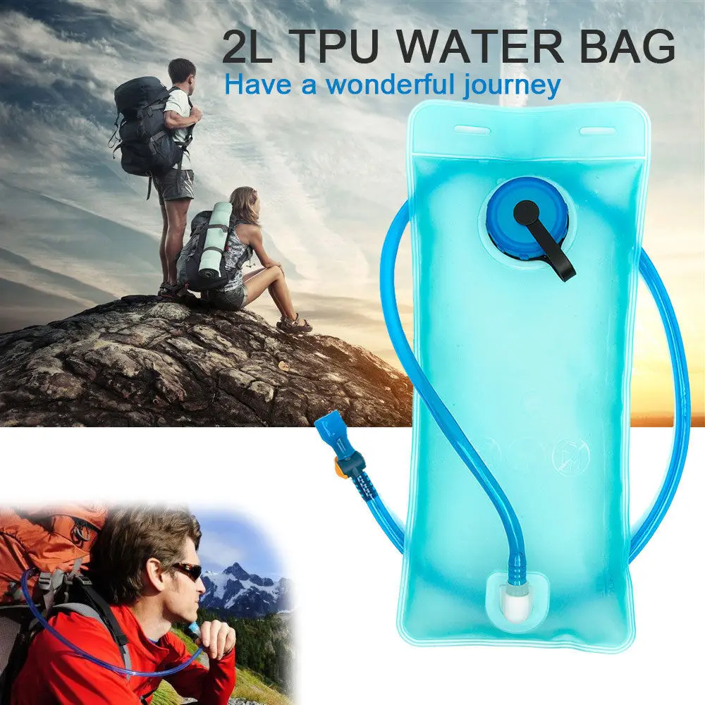 

1 Pc Portable 2L Bicycle Riding Outdoor Water Bag Travel Hiking Water Bladder Dropship