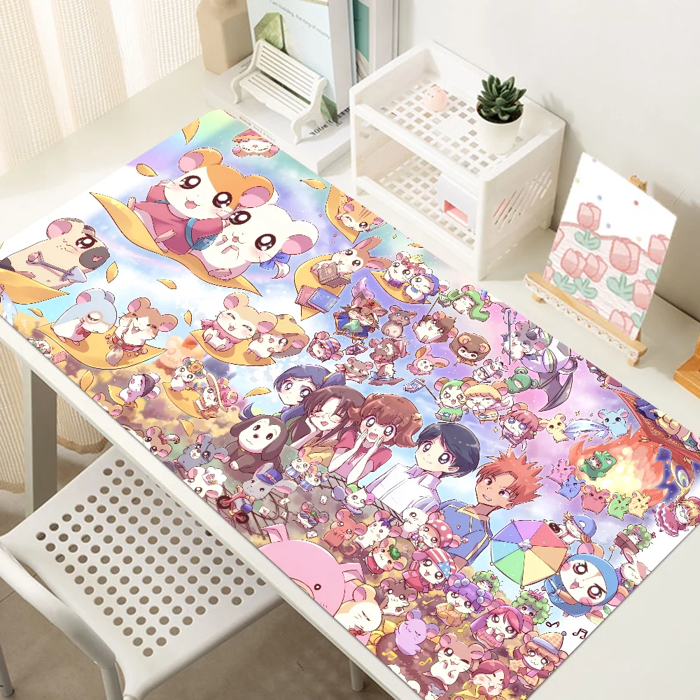 Милый коврик для мыши H-hamtaro хомяка большой игровой утолщенный Настольный Коврик