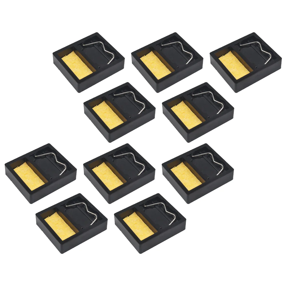

10pcs Durable Soldering Base Stand Soldering Base Holder Base Solder Stand