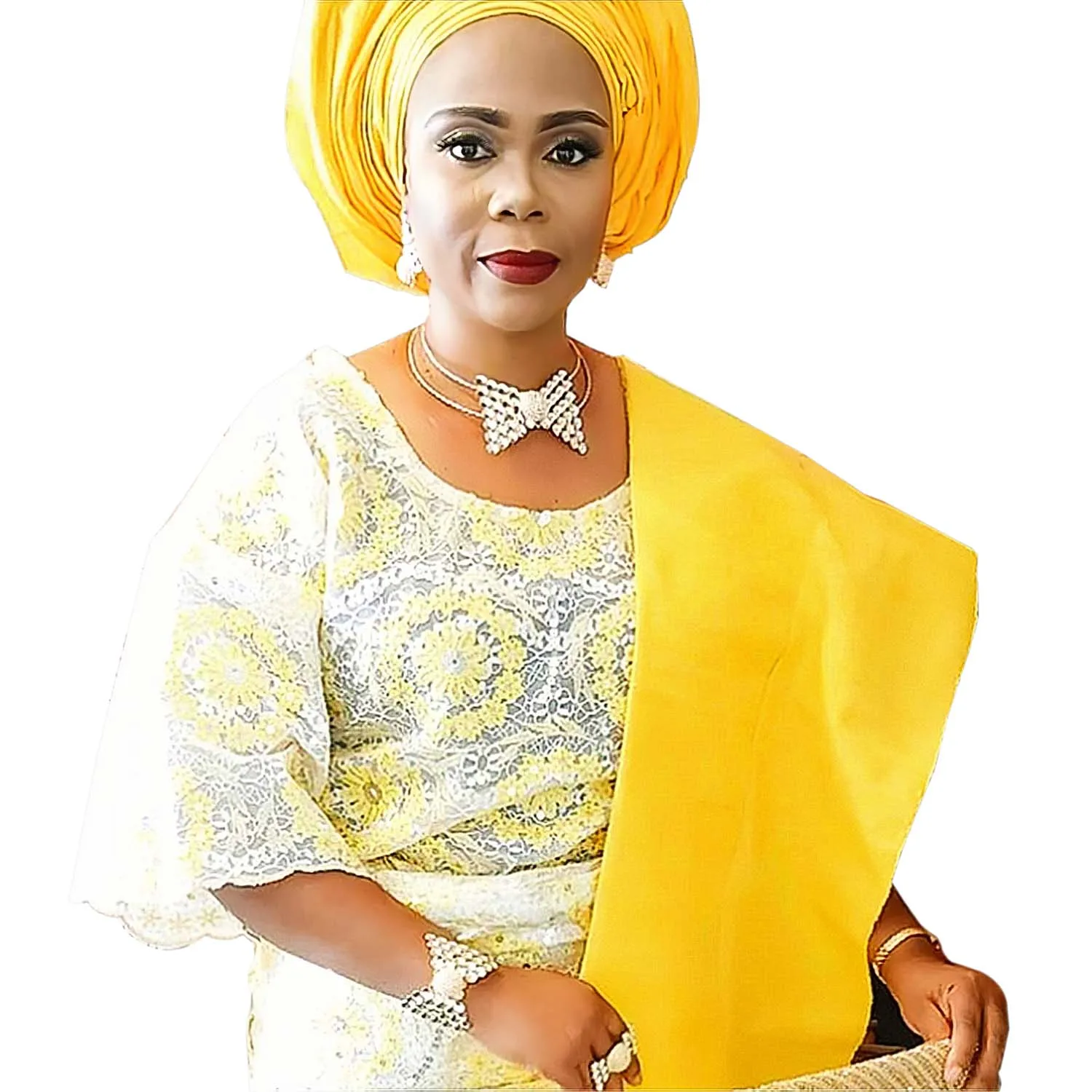 Модные роскошные золотые недорогие бусины Yulaili в наличии свадебное ожерелье