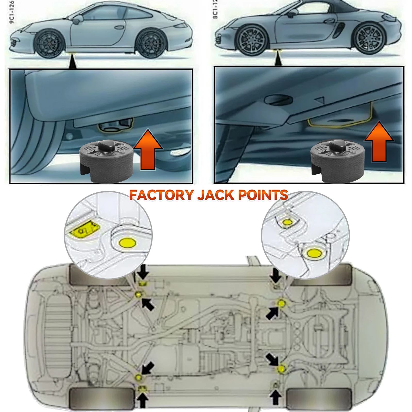 Переходник для подставки подходит автомобильного осевого домкрата Напольный