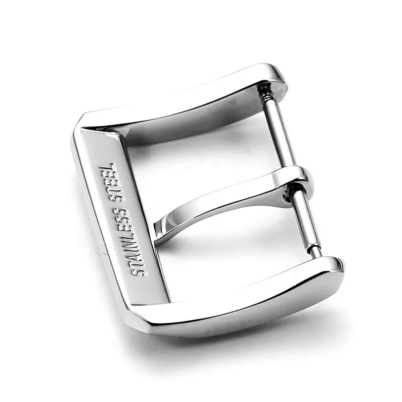 Wholesale 10PCS/Lot Stainless Steel Watch Buckle Watch Clasp 10mm 12mm 14mm 16mm 18mm 20mm 22mm 24mm 26mm Black Silver Gold New