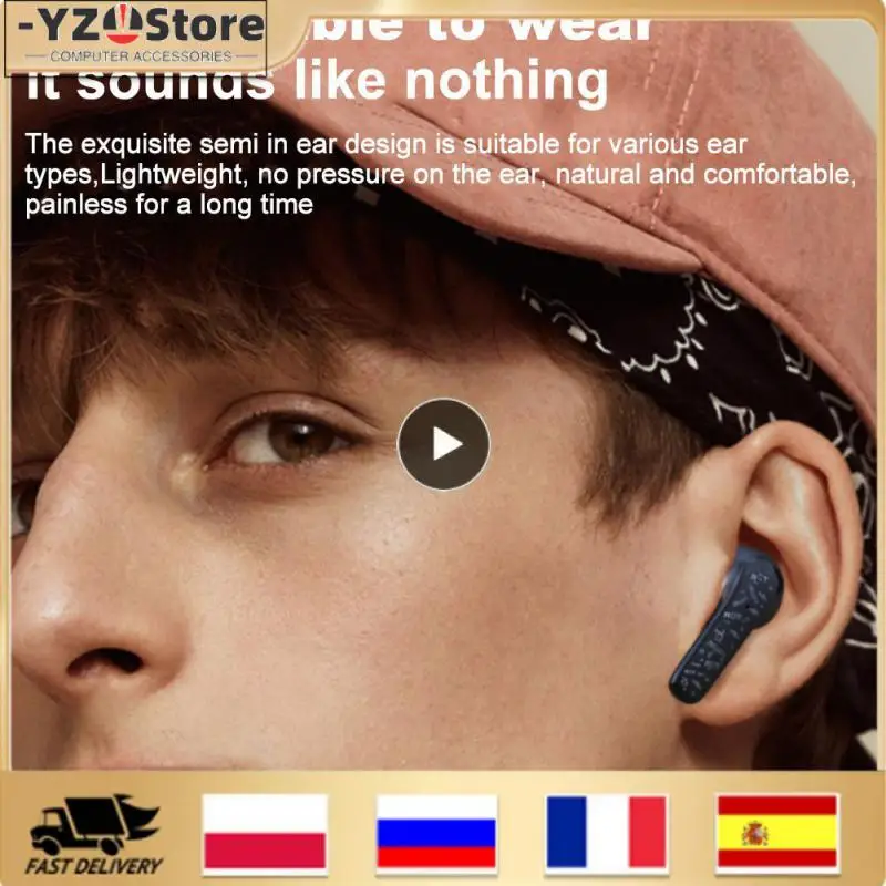 

250 Ma V 5.1 Stereo Sound Earphones Semi-in-ear Gaming Headphones Cool Colorful Graffiti Business Headphones New Style
