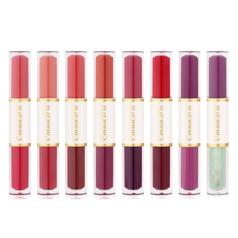 

Matte Liquid Lipstick Makeup Set,Waterproof Lip Gloss Lip Stain Lip Makeup Kit