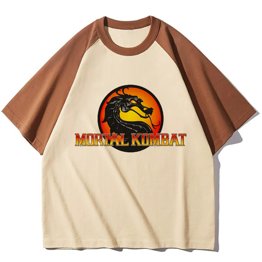 Женская футболка с принтом Mortal Kombat y2k