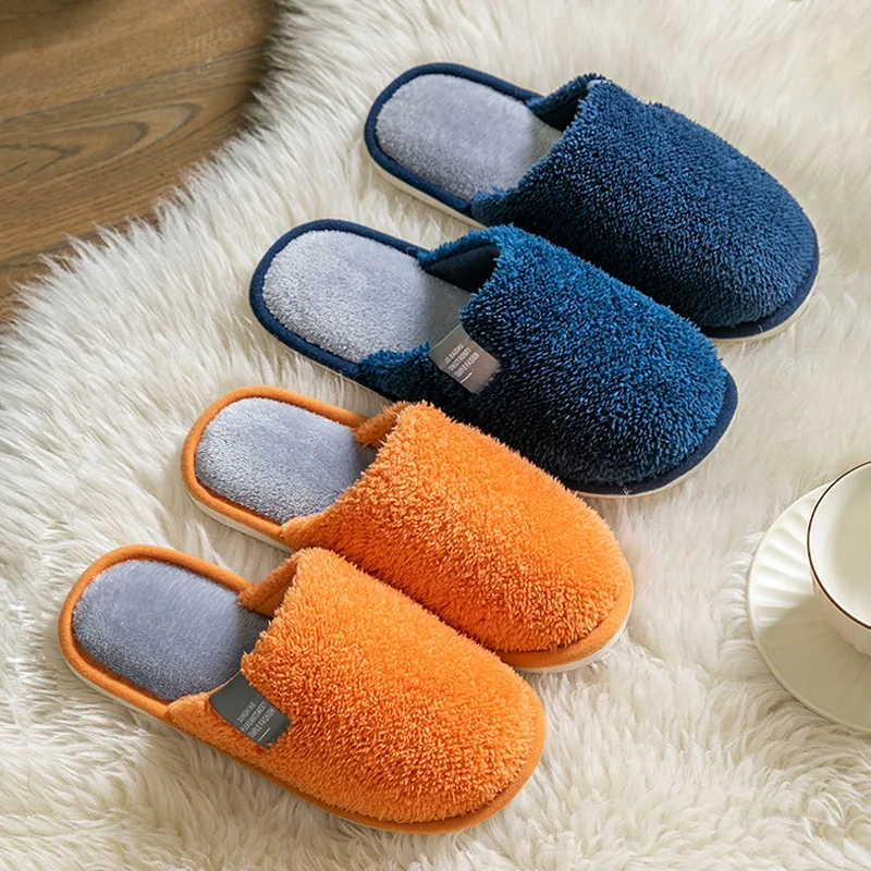 

Women Slippers Spring Fur Fluffy Shoes Household Bedroom Indoor Floor Flat Mute Sandals Comfortable Zapatillas De Mujer Men