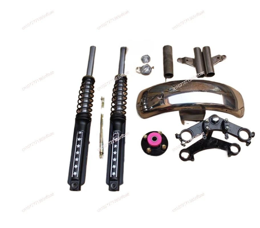 Передняя вилка электрического трехколесного велосипеда в сборе Трехколесный