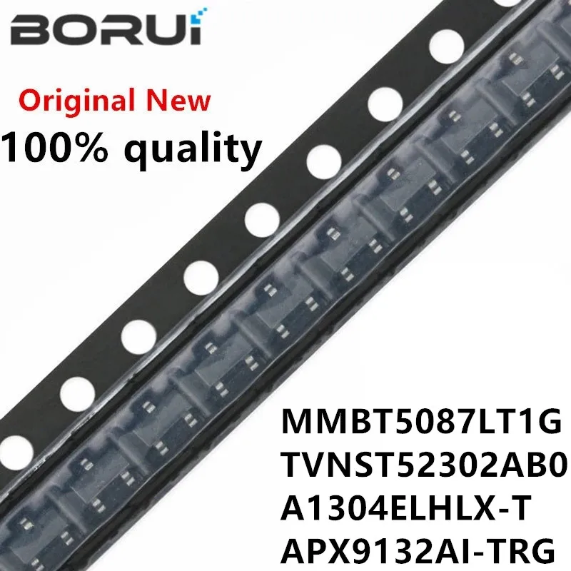 

10 шт./лот MMBT5087 MMBT5087LT1G 2Q TVNST52302AB0 TVNST52302ABO A1304ELHLX-T A1304ELHLX APX9132AI-TRG SOT23-3 100% новый оригинал