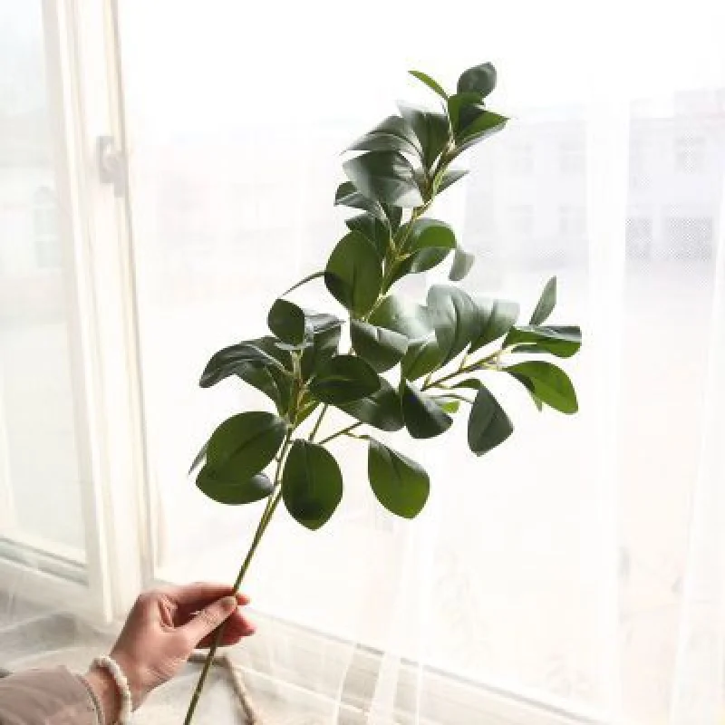 

Nordic Greenery Milan Leaves Artificial Flower Factory Home Decoration Wedding Road Lead Flower Wall Plant Wall Fake Flower