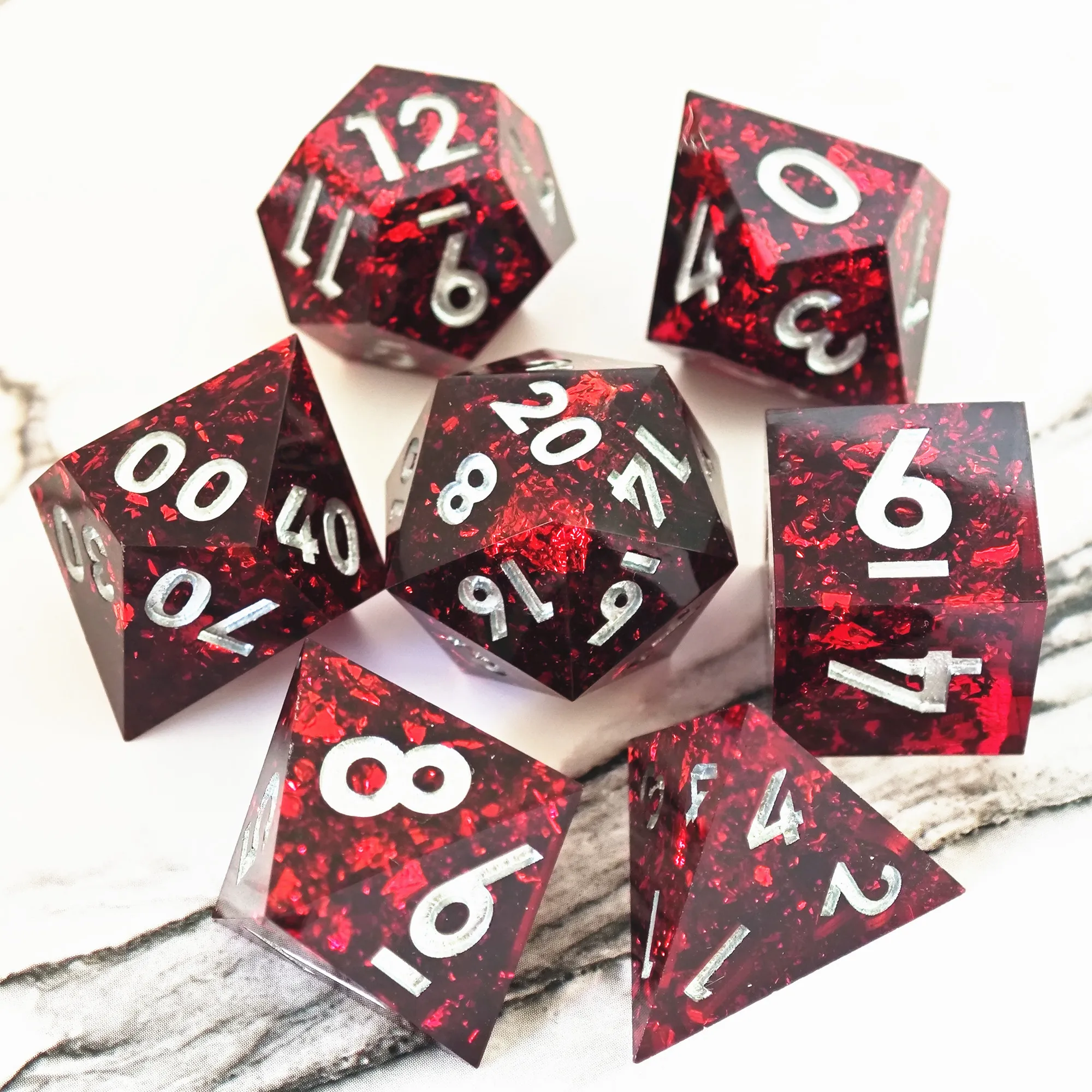 Мини-планета детский набор полиэдрические полимерные кости ручной работы с