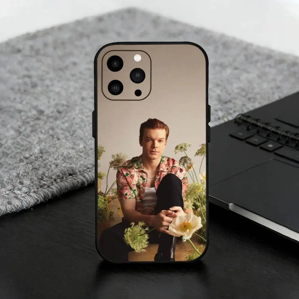 Фото Чехол для телефона C-Cameron M-Monaghan для iPhone 17, 16, 15, 14, 13, 12 Plus, Max, мягкий силиконовый, черный №2