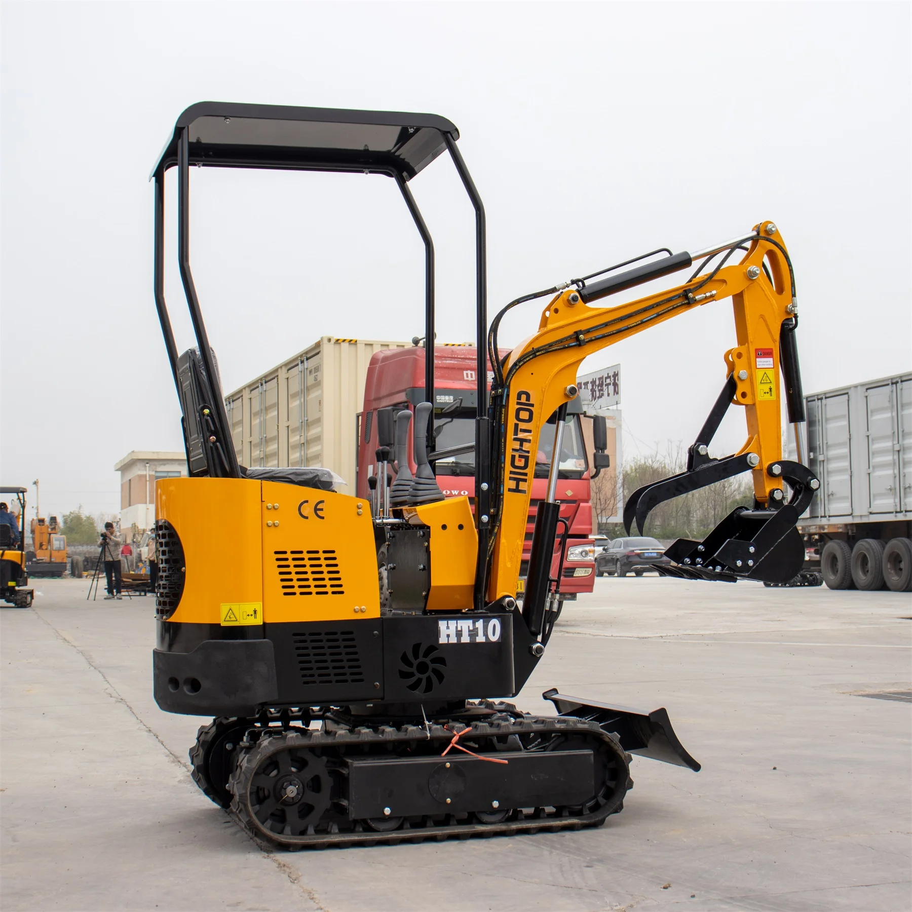 

Hot-Sell Mini Excavator Hydraulic Crawler 1.0ton Small Excavator