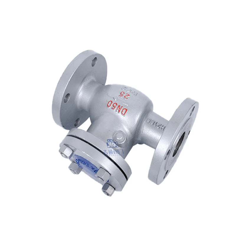 Поставка производителя Поворотный обратный клапан Разумная цена Фланцевый WCB DN50
