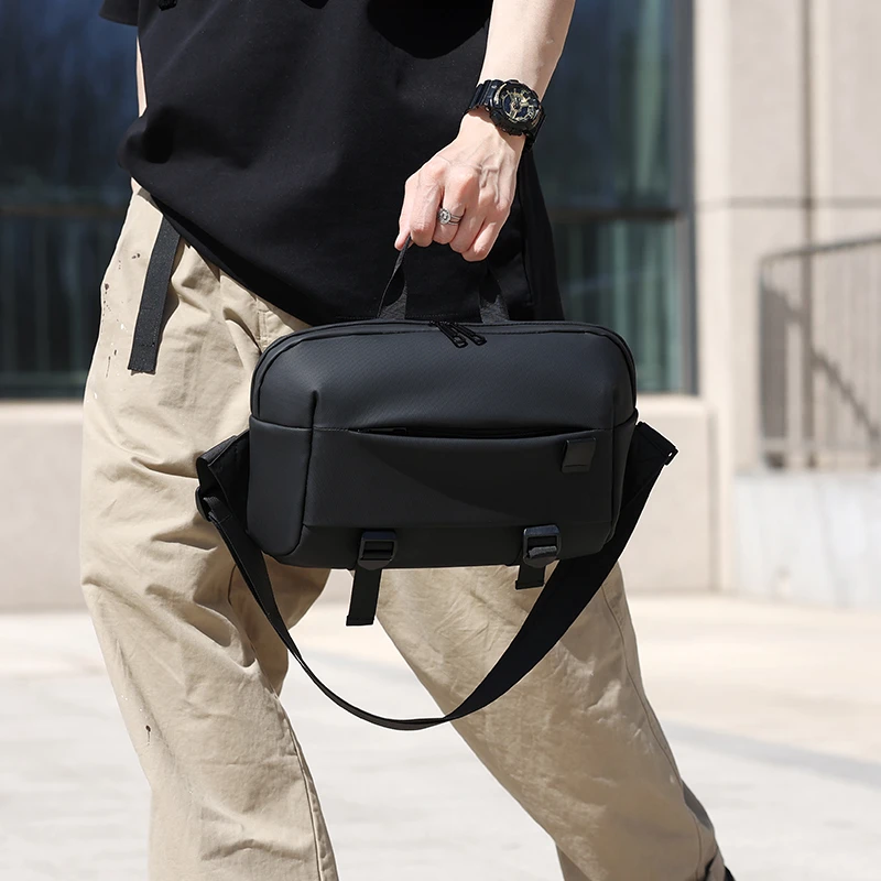 Качественные нейлоновые нагрудные сумки модная деловая сумка мужская поясная