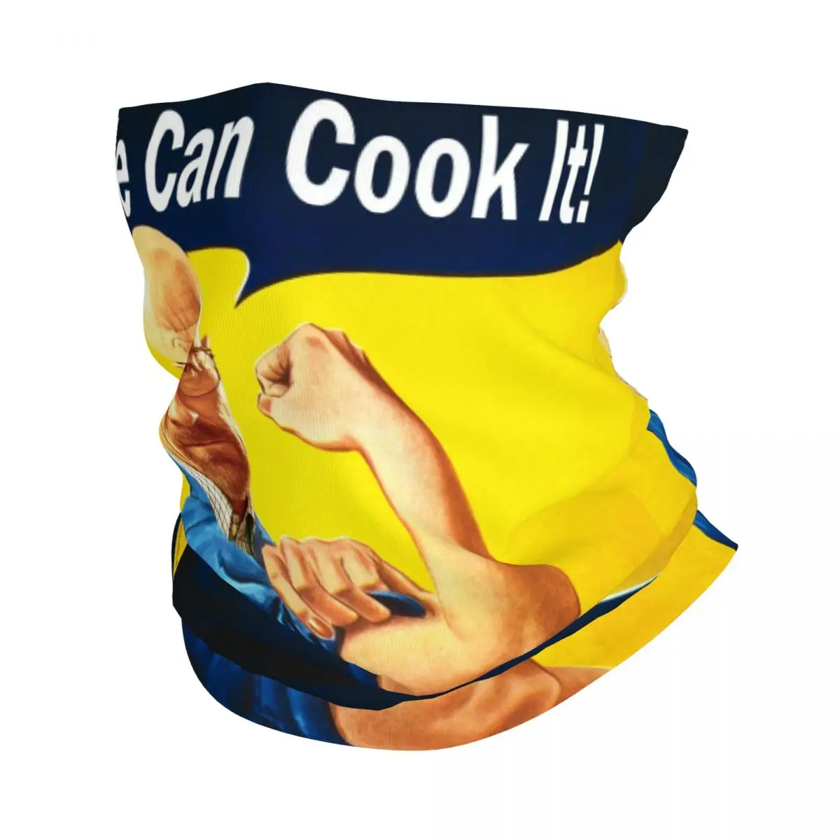 

Walter White Retro We Can Cook It Headband Neck Warmer Hiking Running Tube Scarf Breaking Bad Heisenberg TV Face Bandana Gaiter