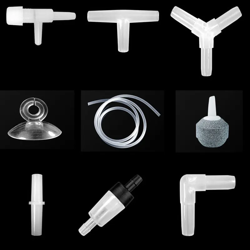 

Aquarium exhaust pipe joint accessories oxygenation 4mm three-way adapter stop valve oxygen pipe wholesale