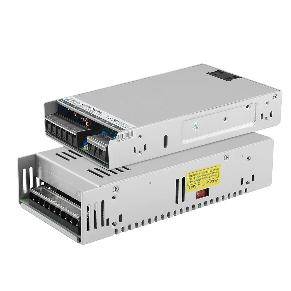 

Новая модель 500 Вт 24 В 21A импульсный источник питания AC 220 В 110 В вход к 24 В постоянного тока трансформатор освещения для CCTV светодиодной лампы ...