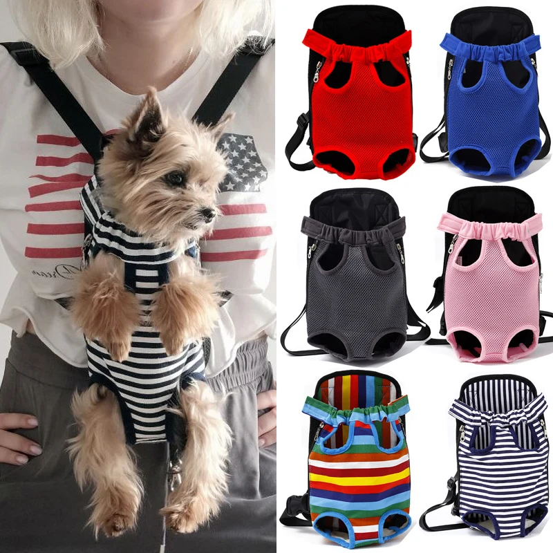 

Pet Dog Backpack Outdoor Travel Cat Dog Carrier Bag for Small Dogs Puppy Carring Backpack Mesh Breathable Portable Go Out Bag