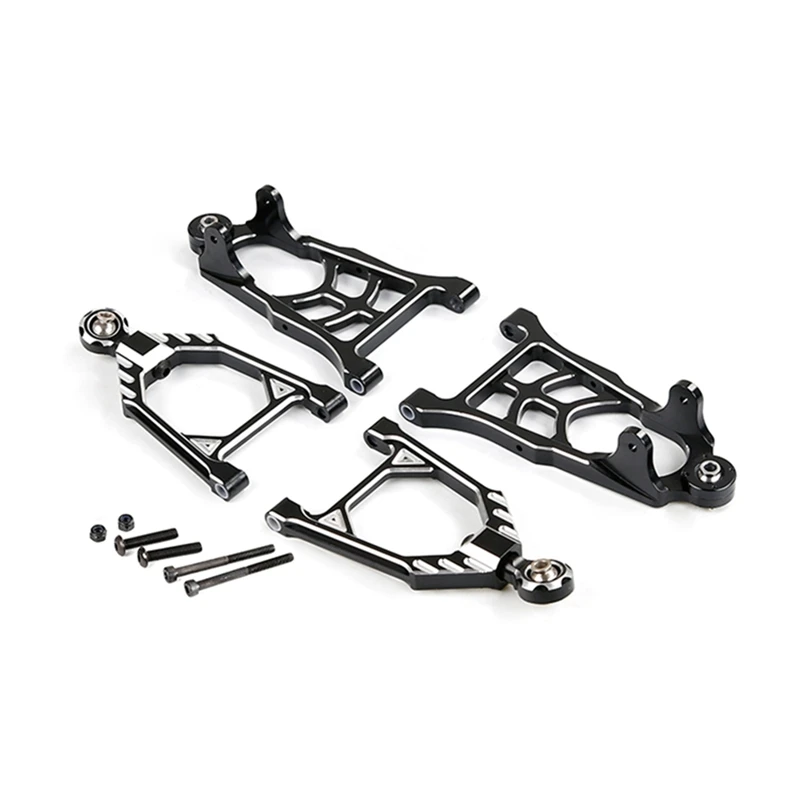 

Alloy CNC Front Suspension Arm Kit Fit For 1/5 HPI ROFUN BAHA ROVAN KM BAJA 5B 5T 5SC Rc Car Toys Games Parts