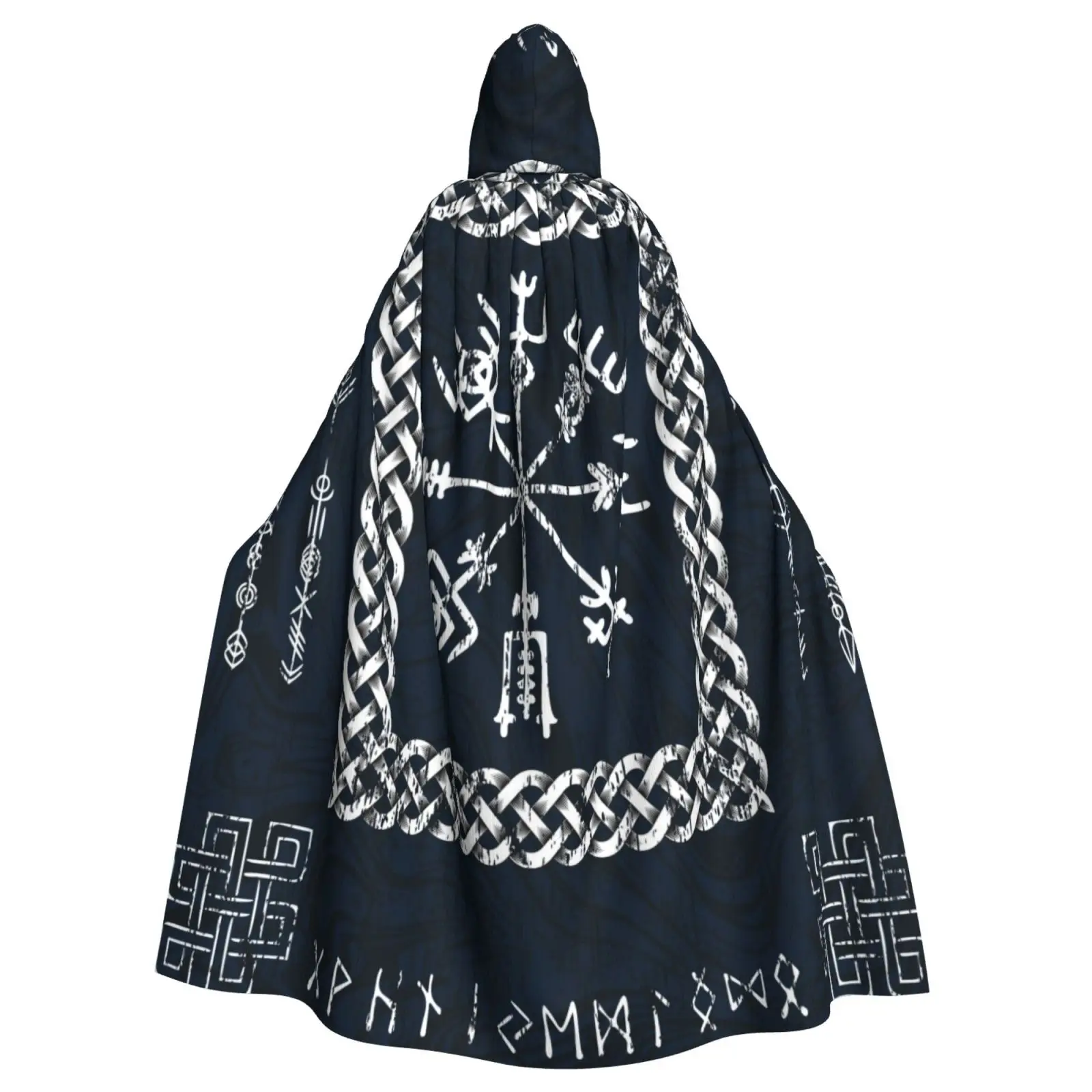 

Длинная накидка, плащ викингов, скандинавский плащ с капюшоном, пальто, осенние толстовки