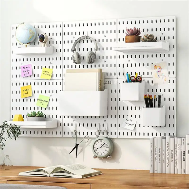 

Single Fall-proof Wall Hanging Shelf Ps Storage Wall Board Versatile White Wall Hanging Wall Hanging White Convenient Durable