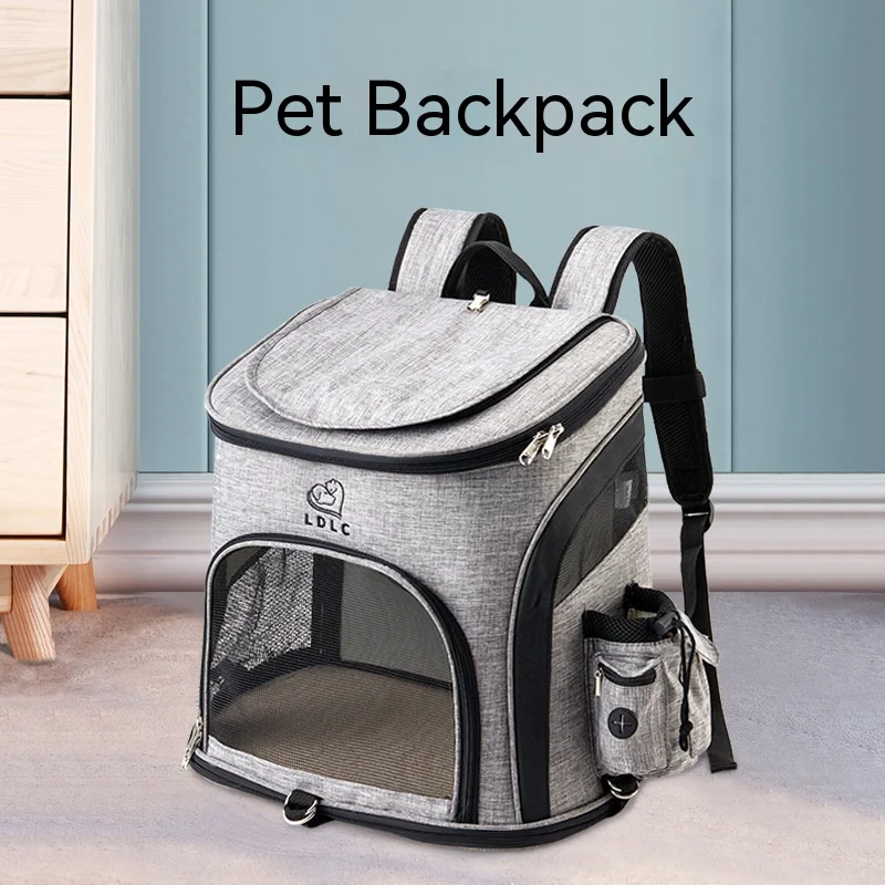 

Super large capacity cat bag, high-end multifunctional dog pet backpack, portable backpack for outdoor use, two shoulder cat bag