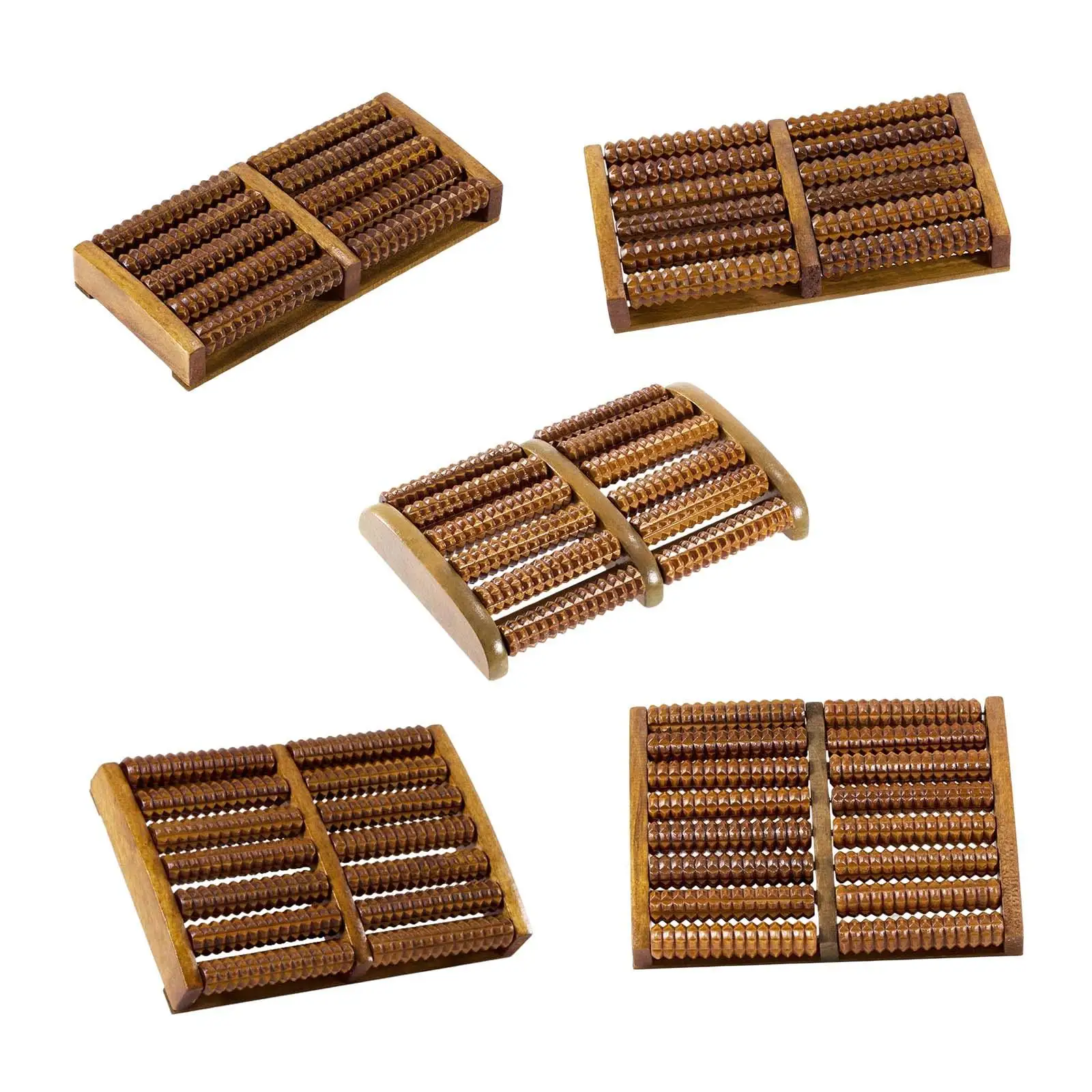 

Wooden Foot Massager Roller Massage Tools for Women Men Versatile Wear Resistance