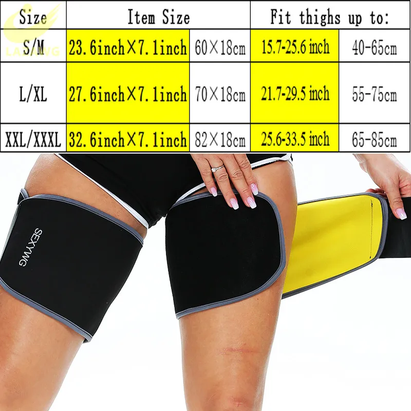 LAZAWG Women Body Shaper Sauna Slimmer Thigh Calf  Shapewear Sweat Shaping Legs Fat Burning Arm Shapers Trimmer Sets Shapewear