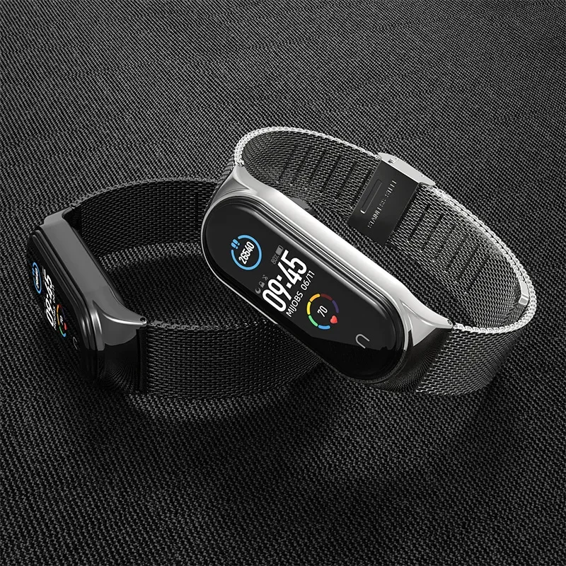 

Ремешок из нержавеющей стали для Xiaomi Mi Band 6 5 4 3