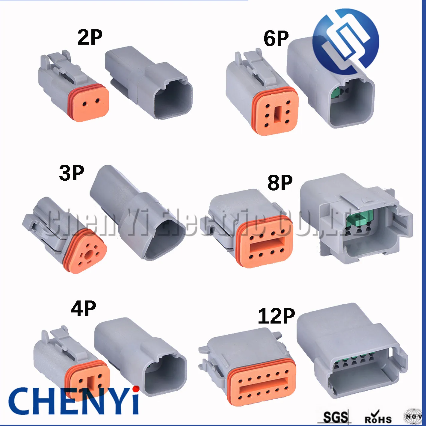 

Deutsch DT series connector DT06-2S DT04-2P DT06-3S DT04-3P DT06-4S DT04-4P DT06-6S DT04-6P DT06-8S