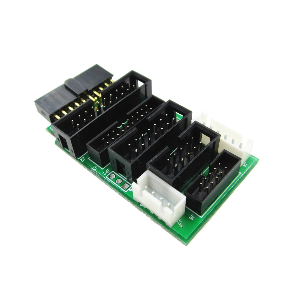 Фото Комплект эмулятора JLINK V9 Симулятор с конвертируемой платой USB-кабель Инструменты для отладки черного цвета, поддержка эмулятора AMR JTAG/Cortex/STM32 №2