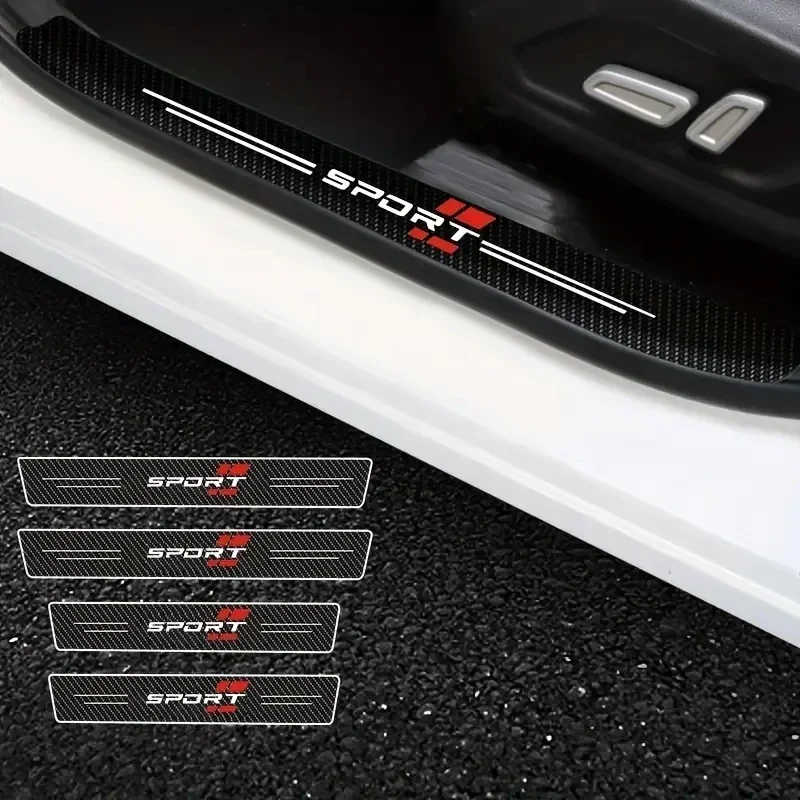 Наклейки на дверной порог автомобиля устойчивые к царапинам для Buick Regal GS Excelle