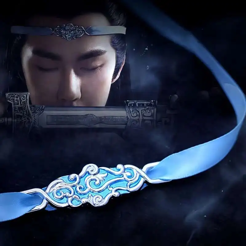 1 шт., Grandmaster of Demonic Cultivation Lan Wangji, аксессуары для волос, повязка на голову, реквизит для косплея, декор для мужчин и мальчиков, Рождественский подарок (art.: 3920cdb9d188e) - 3920cdb9d188e