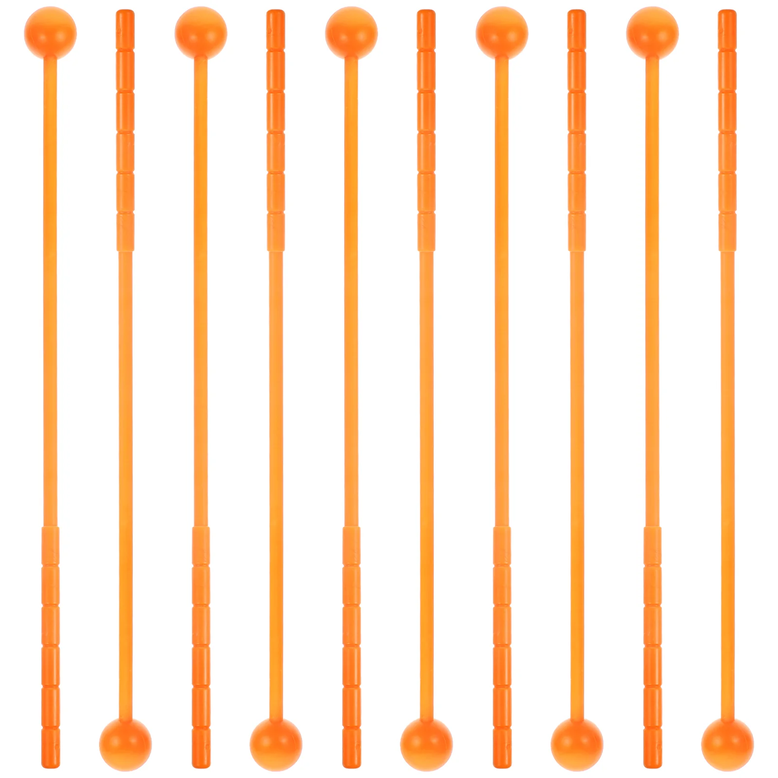 

10pcs Drumsticks Kids Drum Sticks Kids Adults Musical Instrument Percussion Accessories ( Yellow )
