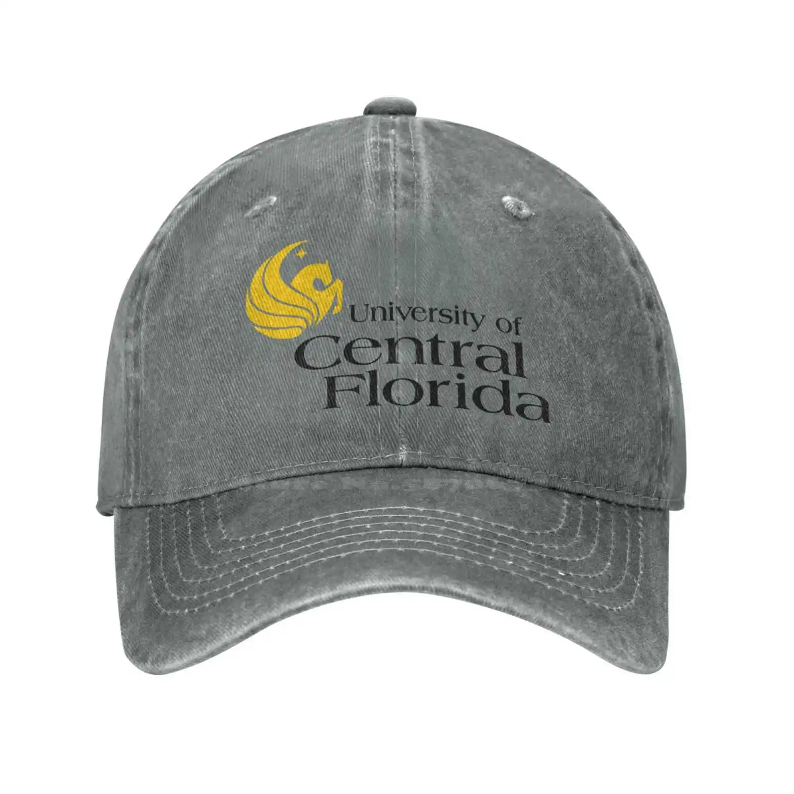 

University of Central Florida Logo Print Graphic Casual Denim cap Knitted hat Baseball cap